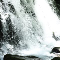 地元鳥海山の元滝伏流水