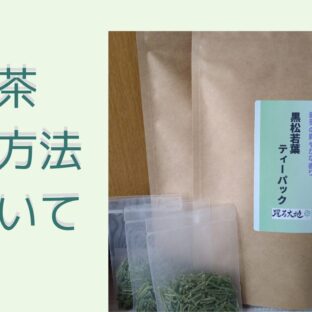夏の松葉茶はどうやって保管すればいいの?おいしく飲むための保管方法とは?